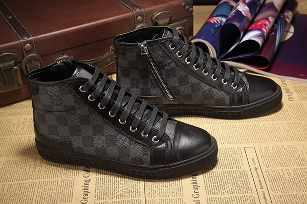 LV High-Top Fashion Men Shoes--012